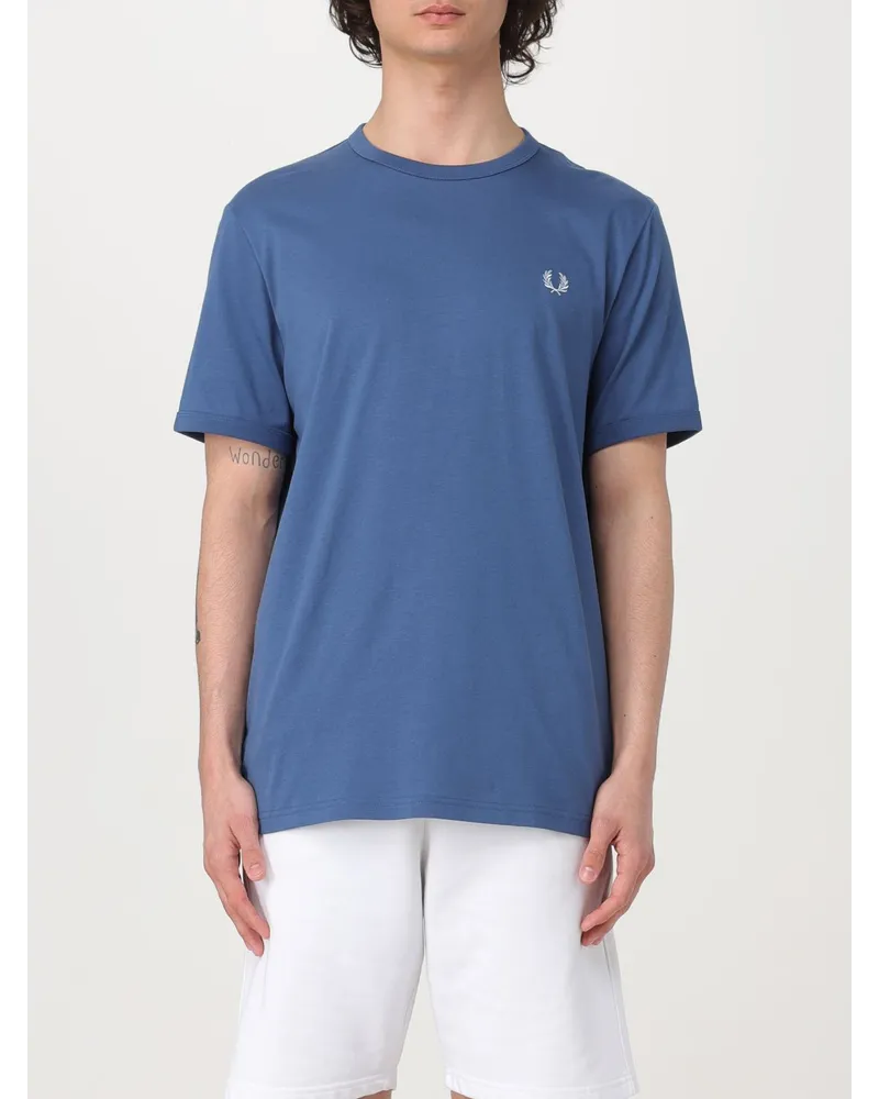 Fred Perry T-shirt Blau