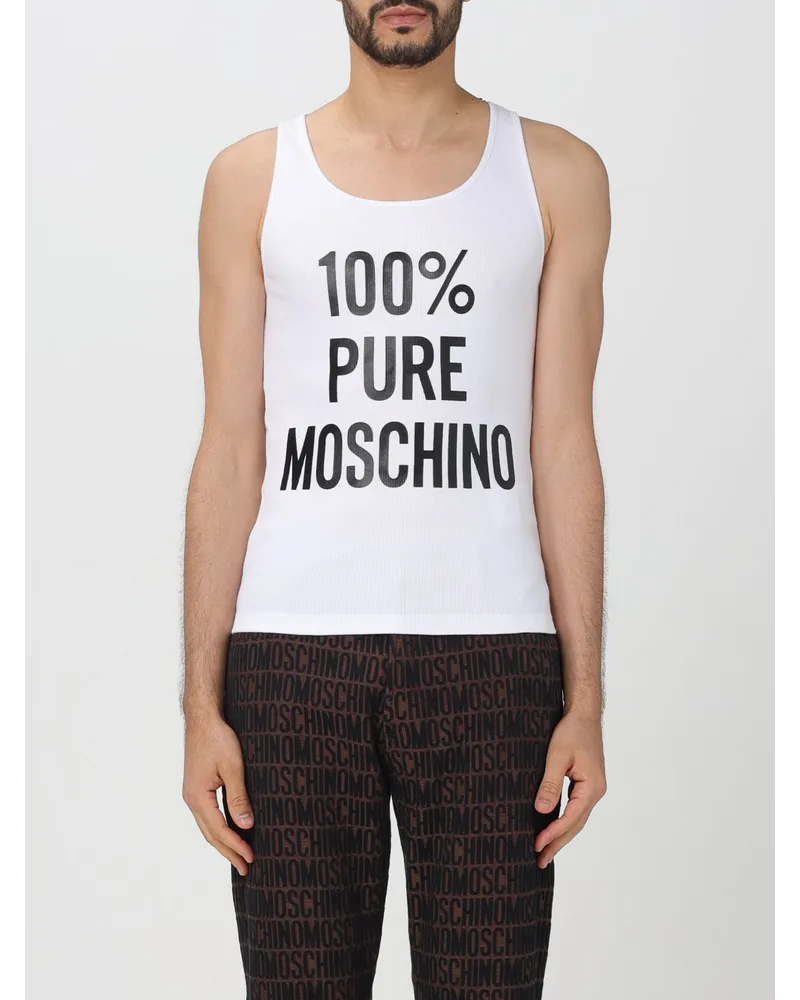 Moschino T-shirt herren Weiß