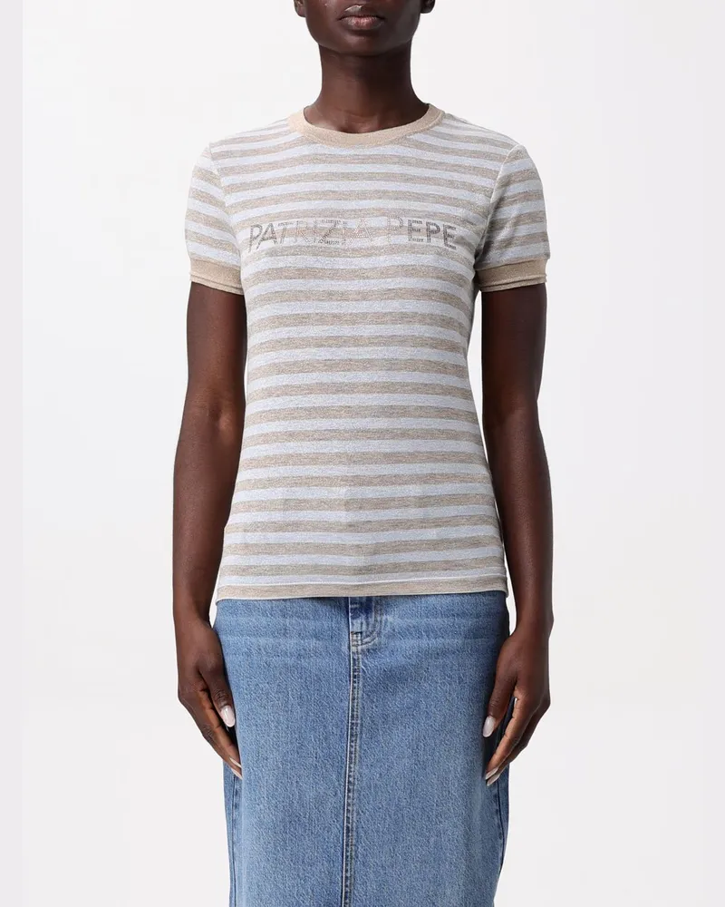Patrizia Pepe Pullover damen Gold