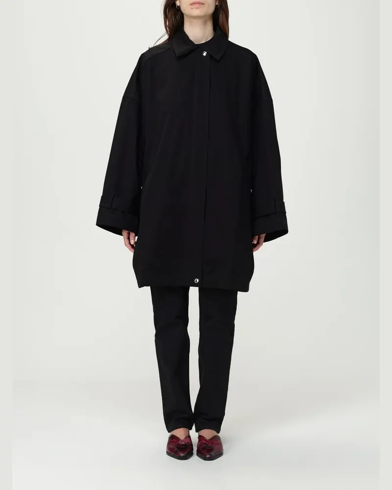 Totême Regenmantel damen Schwarz