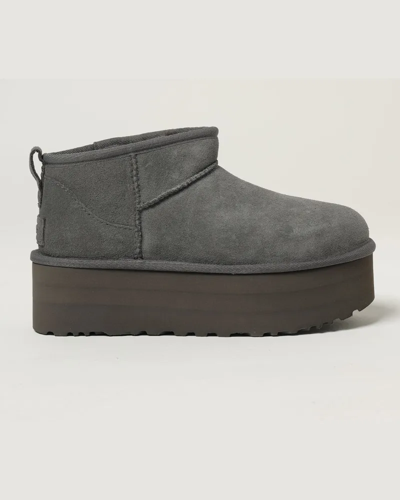 UGG Flache stiefeletten damen Grau