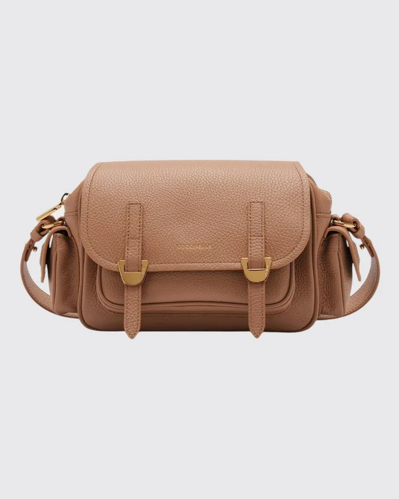 Coccinelle Schultertasche damen Camel