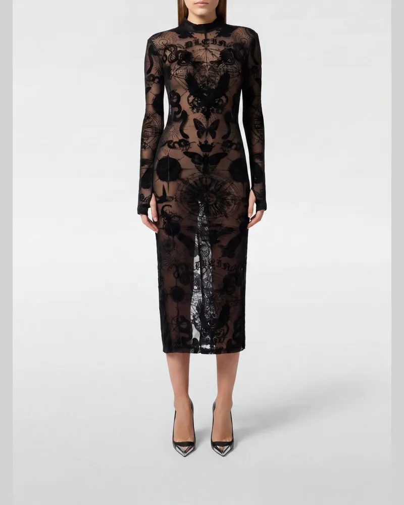 Philipp Plein Kleid damen Schwarz