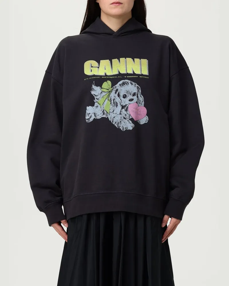 Ganni Sweatshirt damen Grau