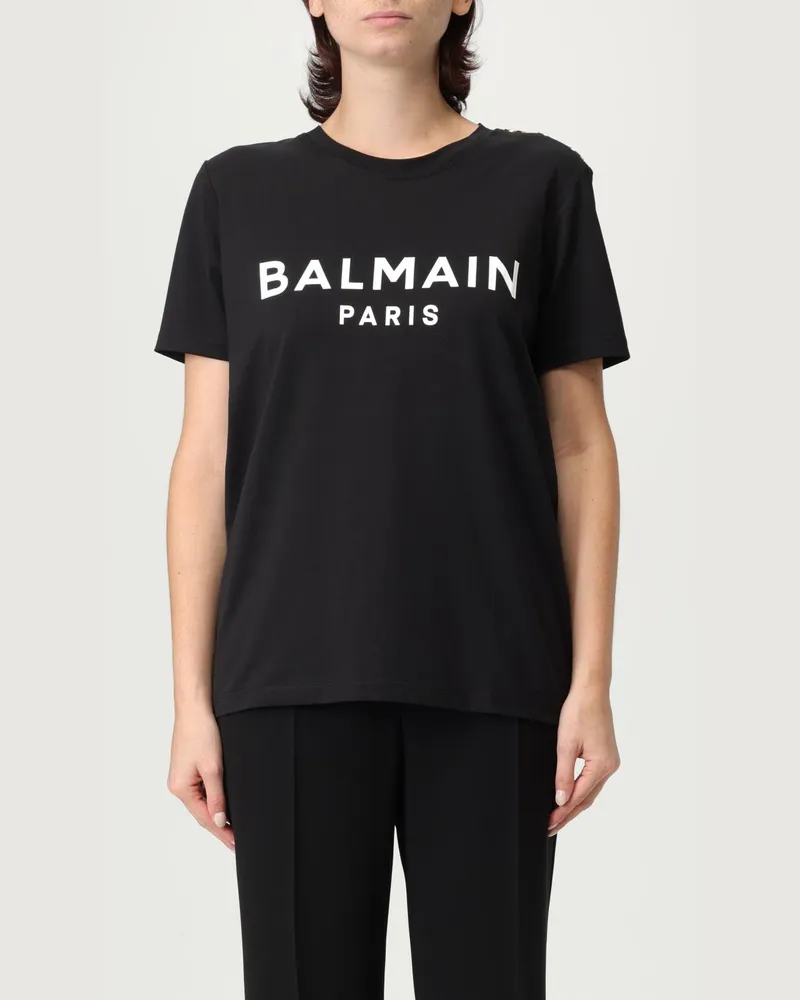 Balmain T-shirt damen Schwarz