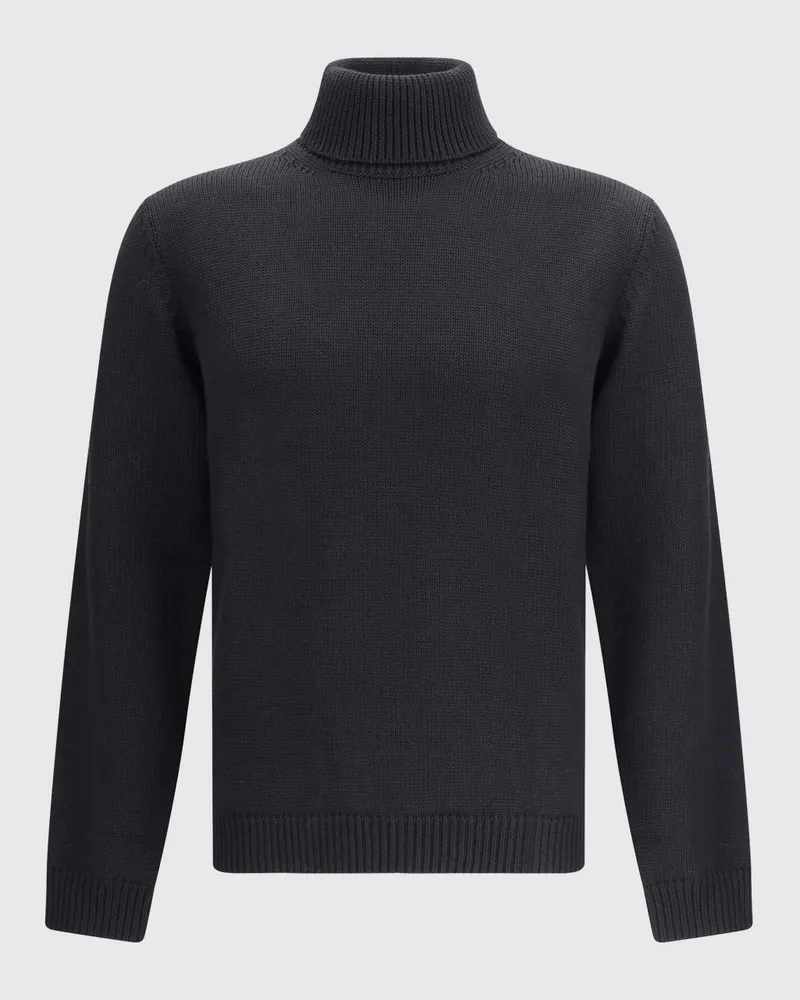 Roberto Collina Pullover herren Schwarz