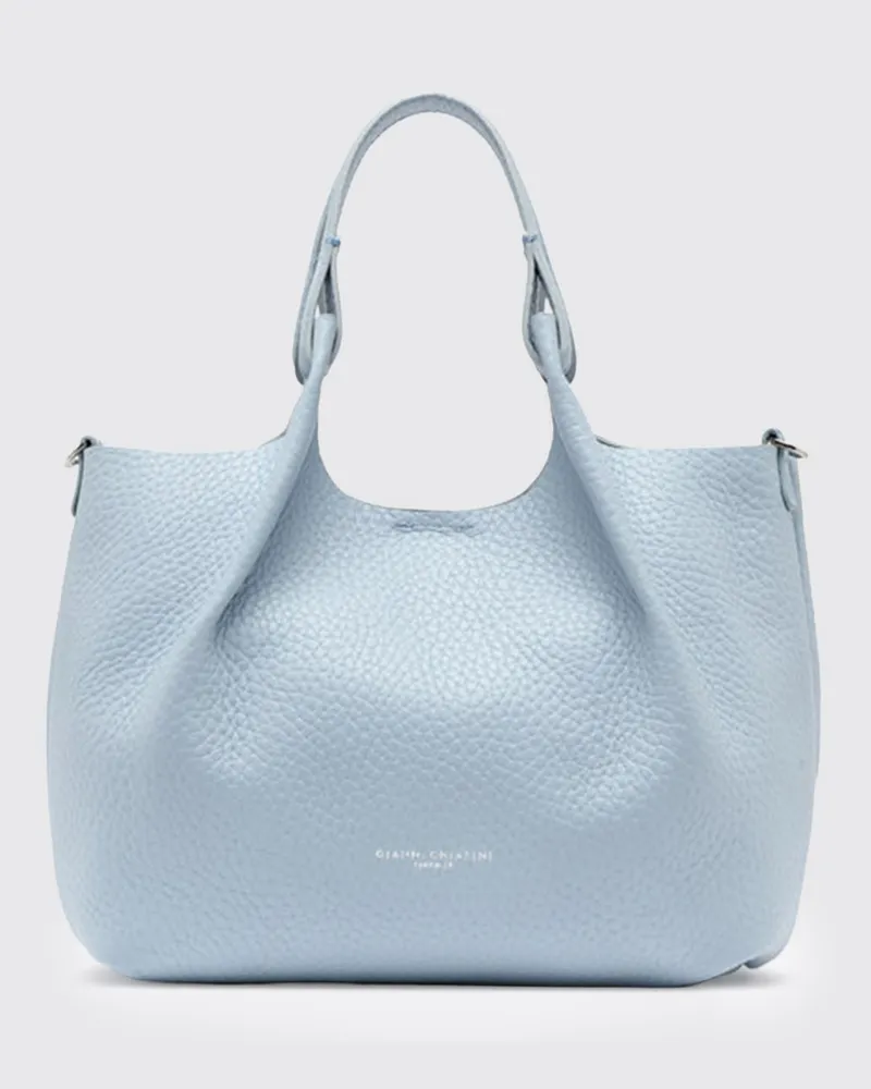 Gianni Chiarini Dua Tasche aus genarbtem Leder Grün