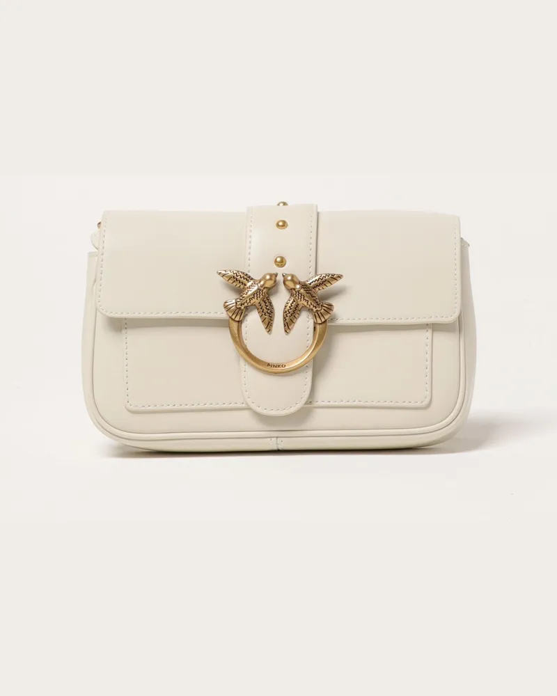 Pinko Schultertasche damen Weiß