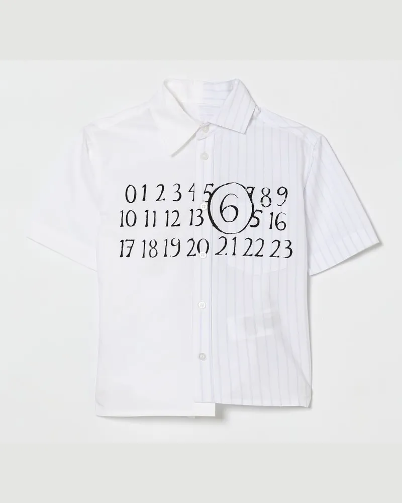 Maison Margiela Hemd kinder Weiß