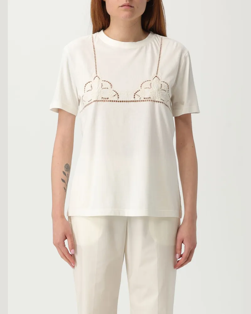 Twin-Set Polo damen Weiß