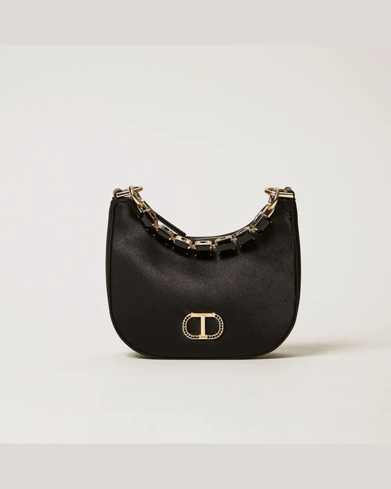 Twin-Set Schultertasche damen Schwarz