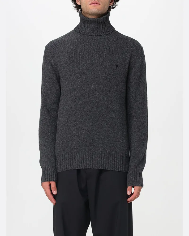 AMI Paris Pullover herren Charcoal
