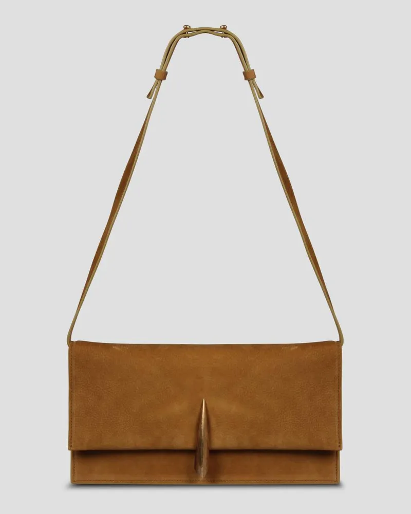 Benedetta Bruzziches Schultertasche damen Beige