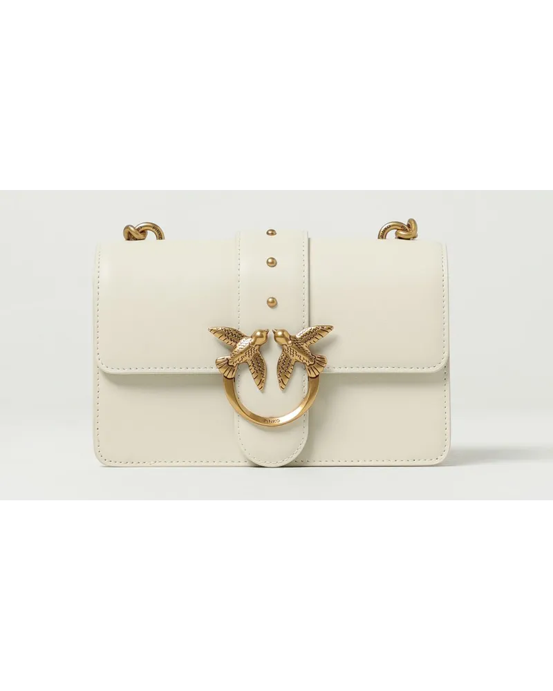 Pinko Schultertasche damen Weiß