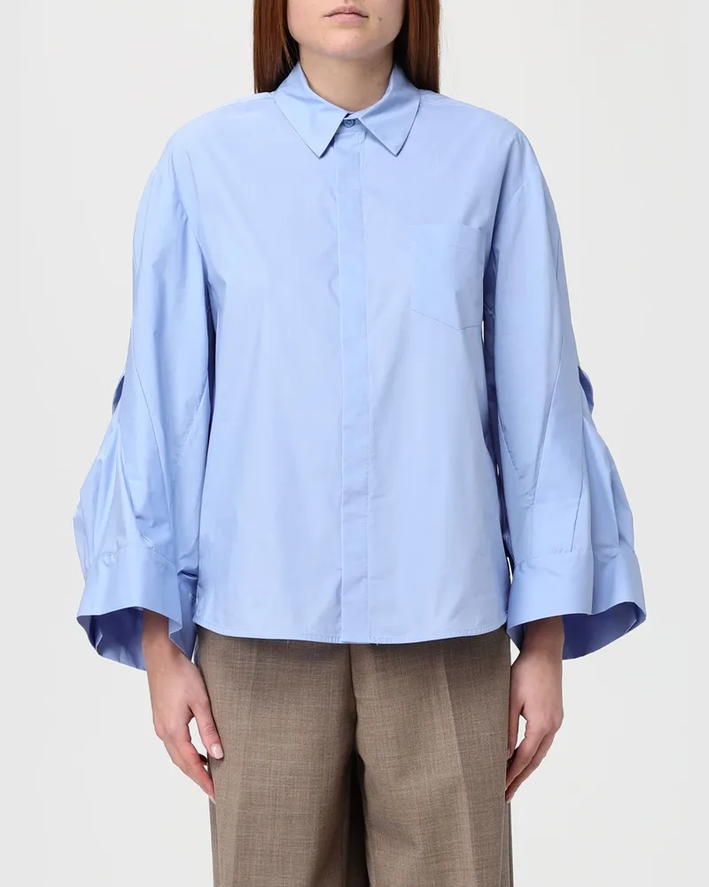 MEIMEIJ Hemdbluse damen Hellblau