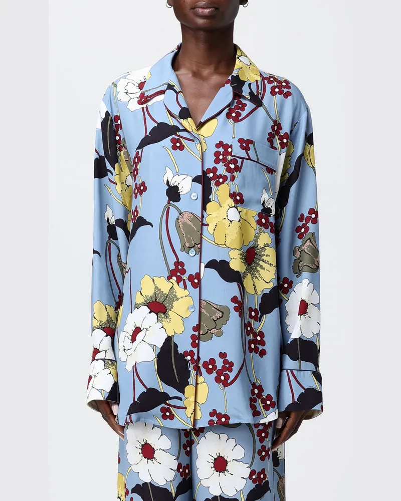 Marni Hemdbluse damen Hellblau