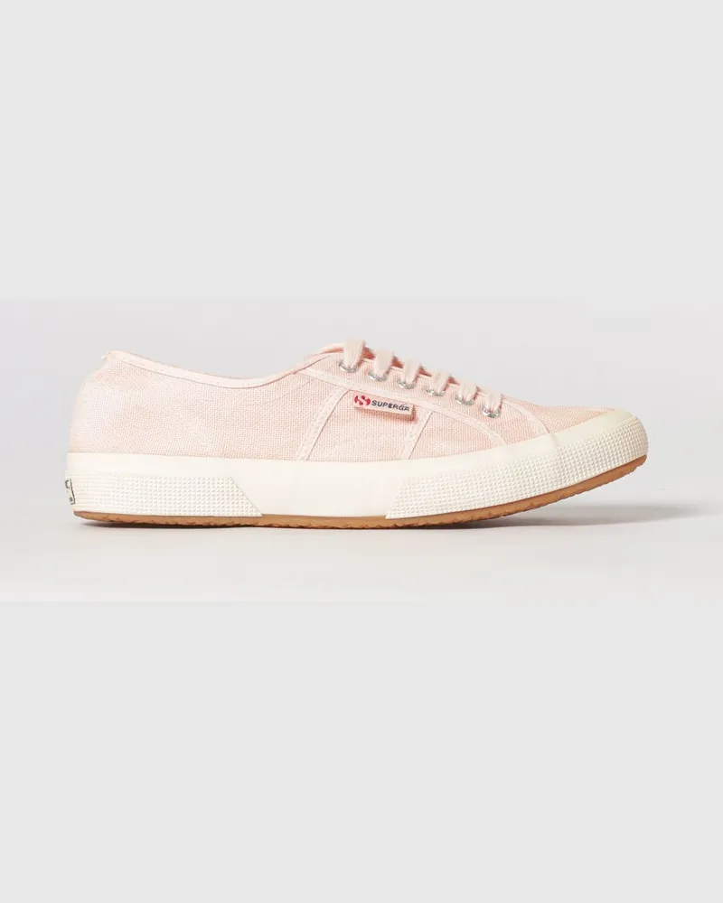 Superga 2750-Cotu Classic Sneakers aus Baumwoll-Canvas Pink