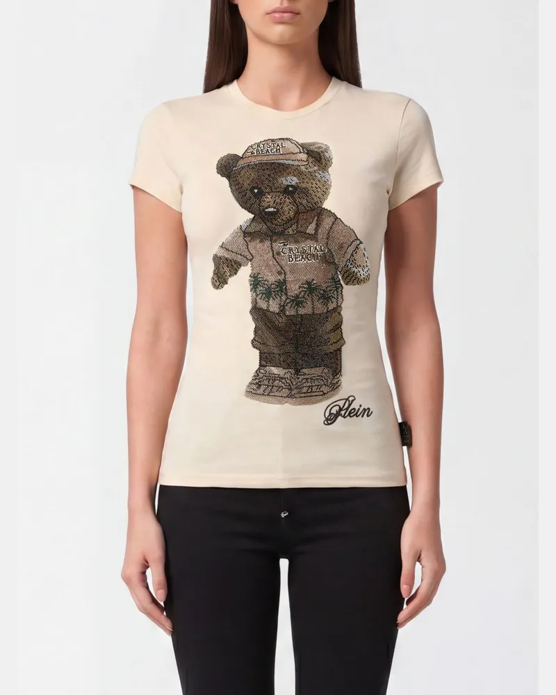 Philipp Plein T-shirt damen Beige
