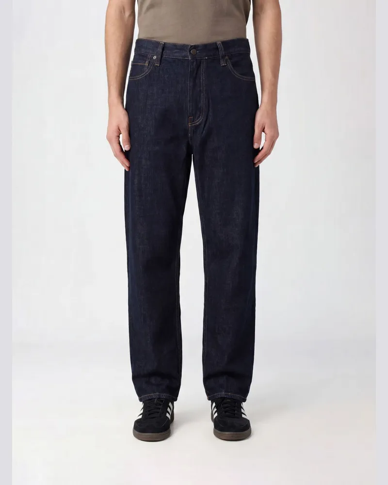 Carhartt WIP Aaron Tapered-Fit Jeans aus Baumwolldenim Blau