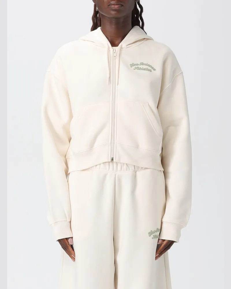 New Balance Pullover damen Cream