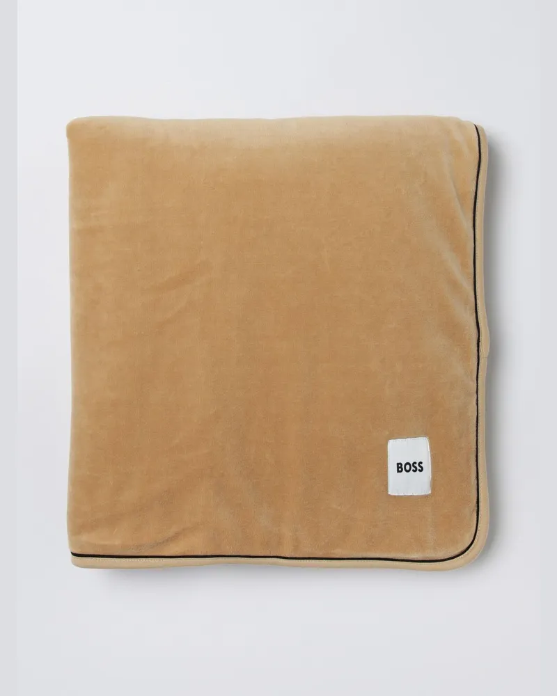 HUGO BOSS Decke kinder Biscuit
