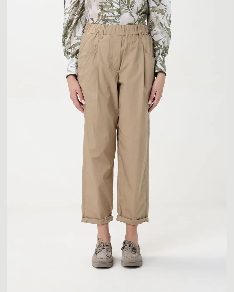 Brunello Cucinelli Hose damen Braun