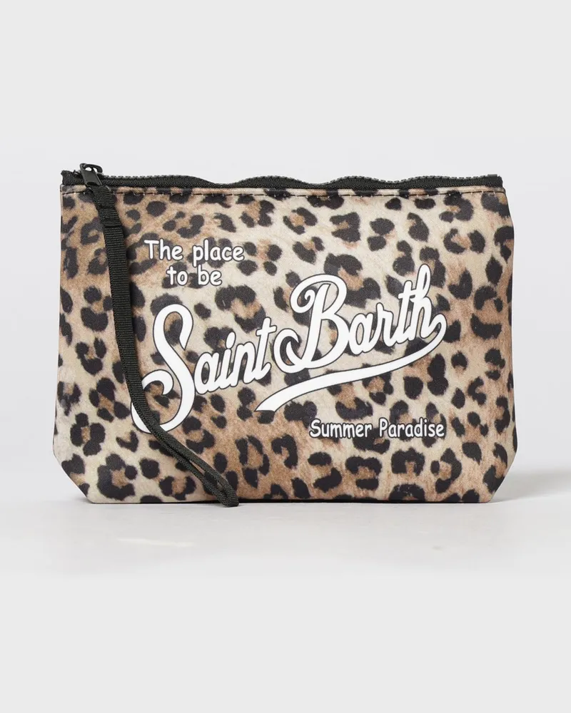 MC2 Saint Barth Aline Pochette aus gestreiftem Polyester Fa01