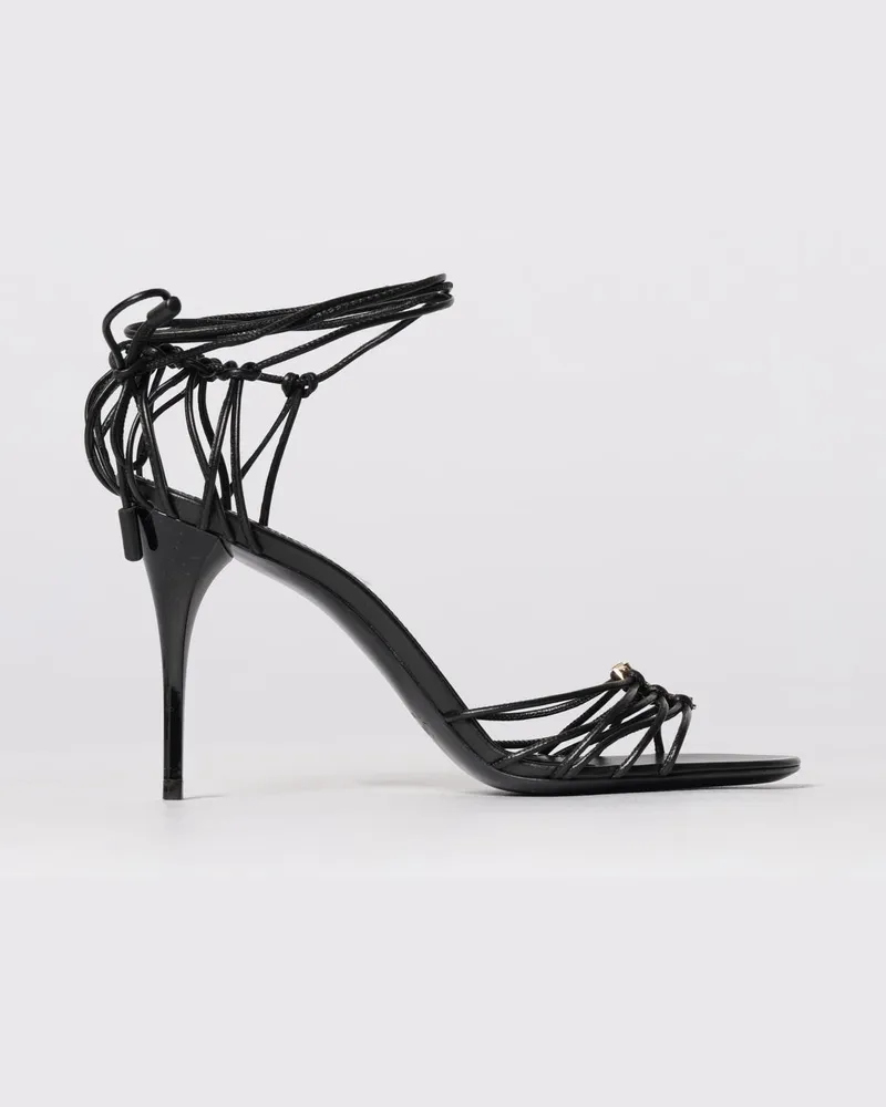 Saint Laurent Sandalen mit absatz damen Schwarz