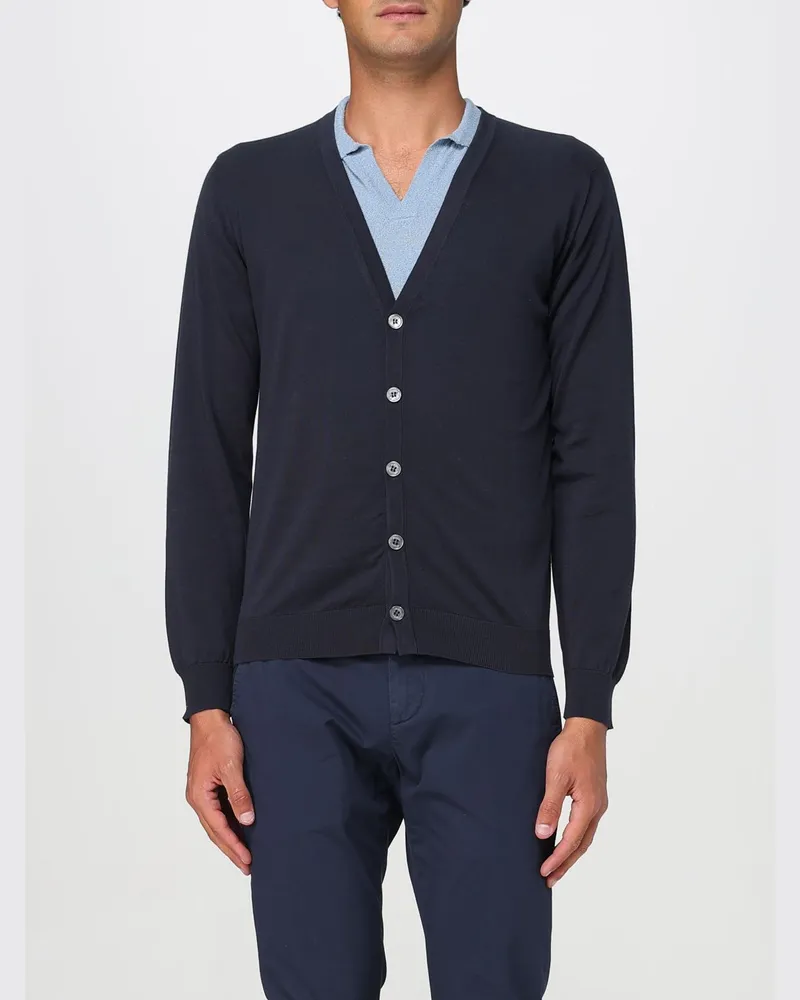 Drumohr  Strickjacke herren Blau
