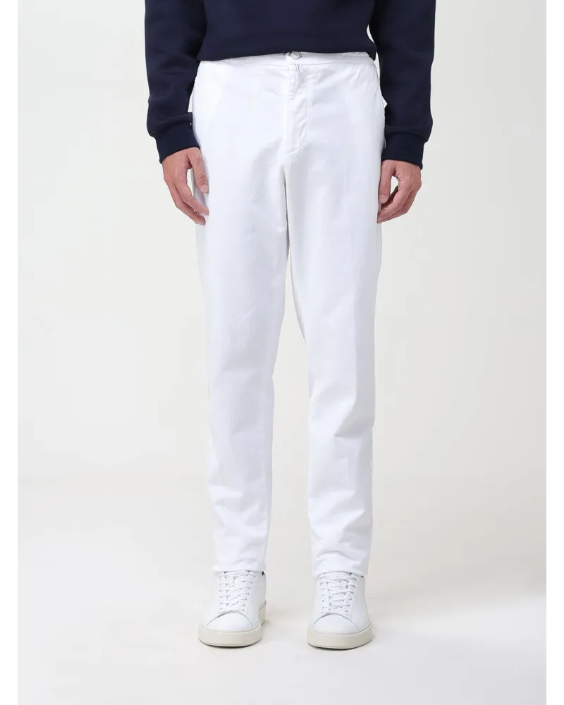 Kiton Hose herren Weiß