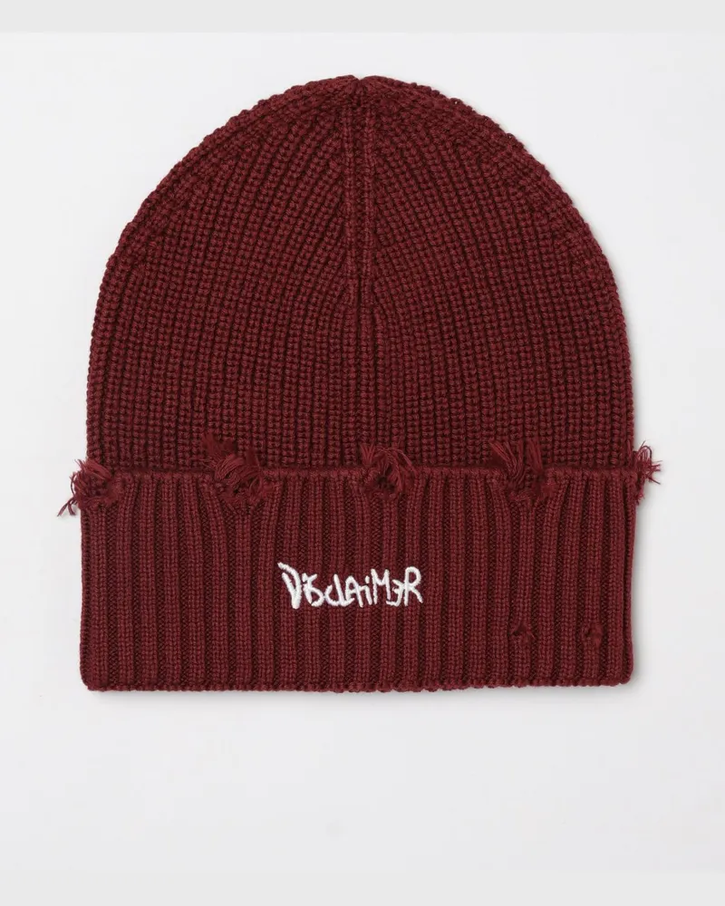 DISCLAIMER Hut herren Burgunderrot