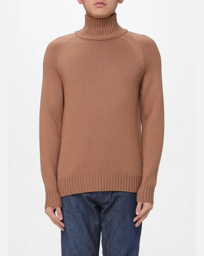 Eleventy Pullover herren Camel