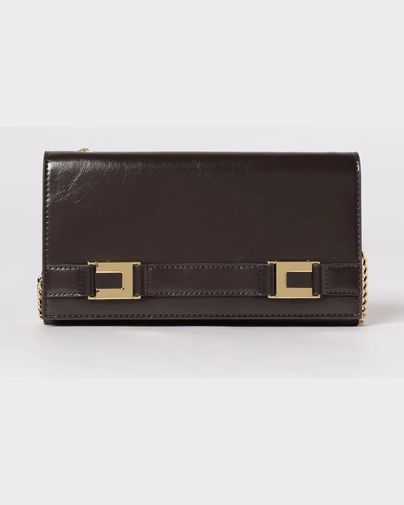 Elisabetta Franchi Geldbörse damen Kakao