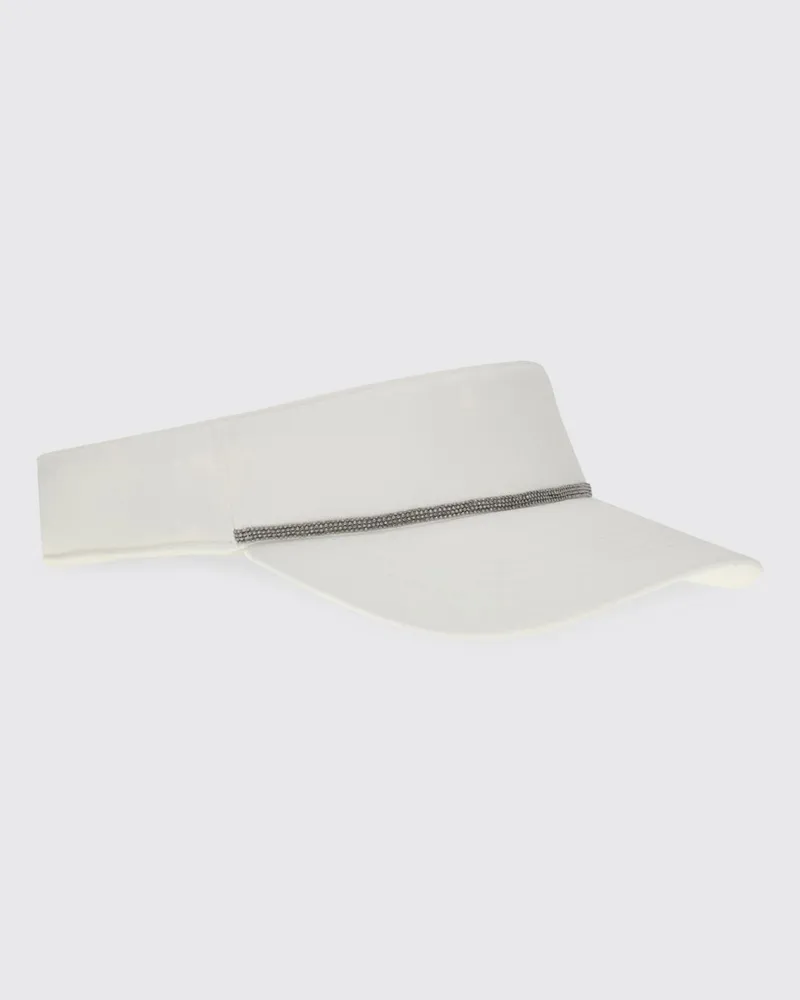 Brunello Cucinelli Hut damen Weiß