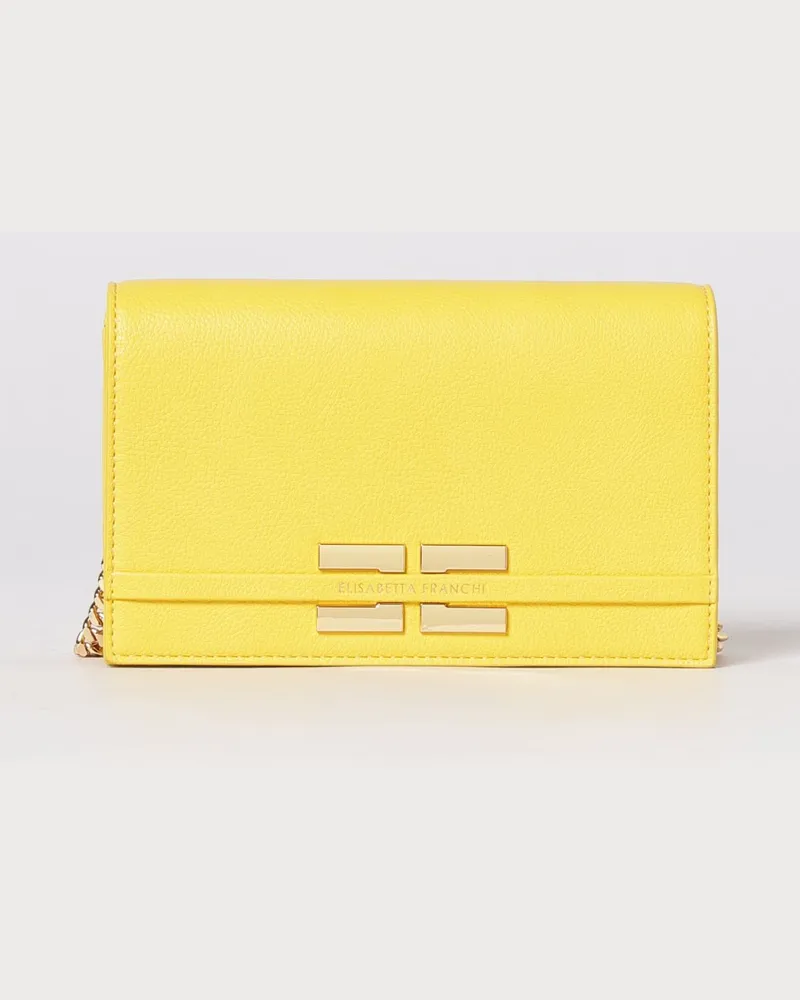 Elisabetta Franchi Handtasche damen Gelb