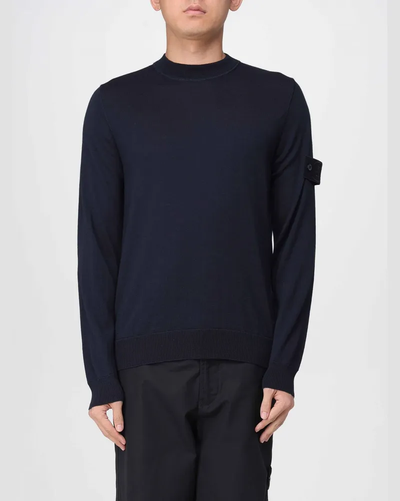 Stone Island Pullover herren Blau