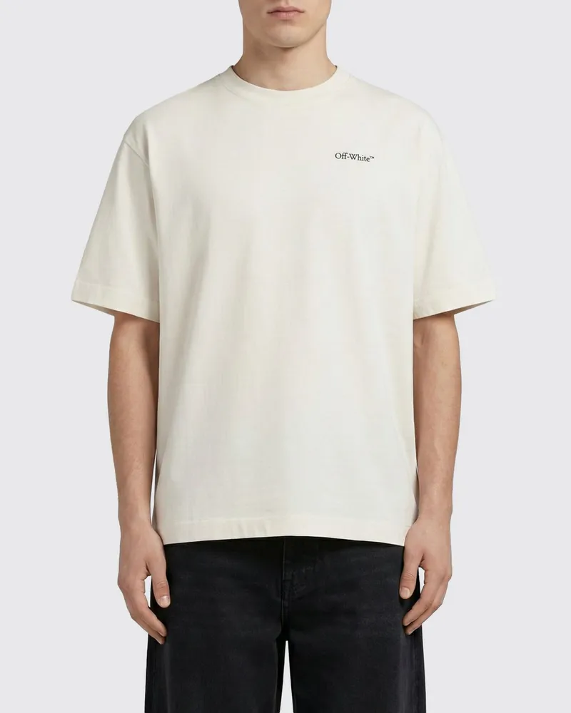 OFF-WHITE T-shirt herren Weiß