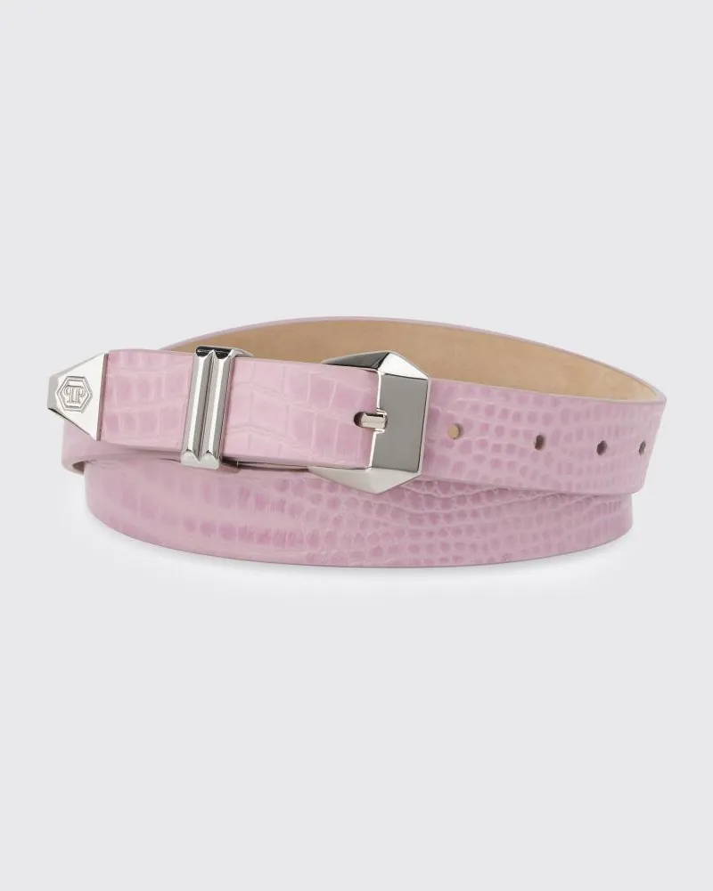 Philipp Plein Gürtel damen Fuchsia