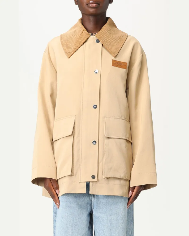 Ganni Blazer damen Beige