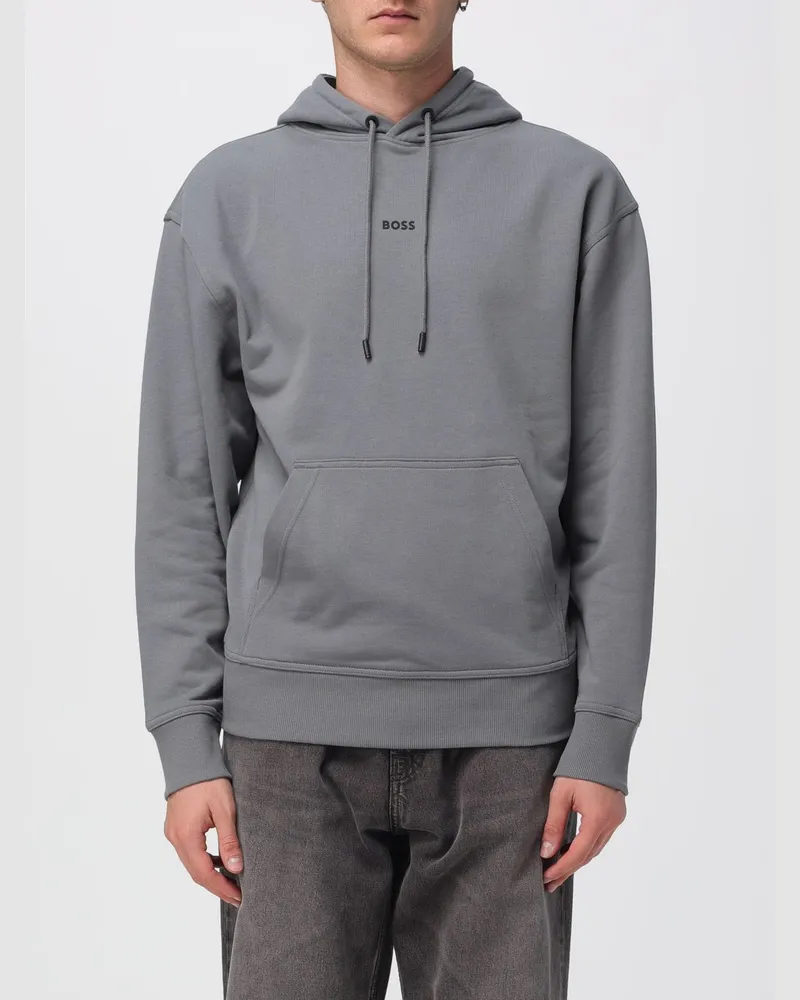HUGO BOSS Sweatshirt herren Grau
