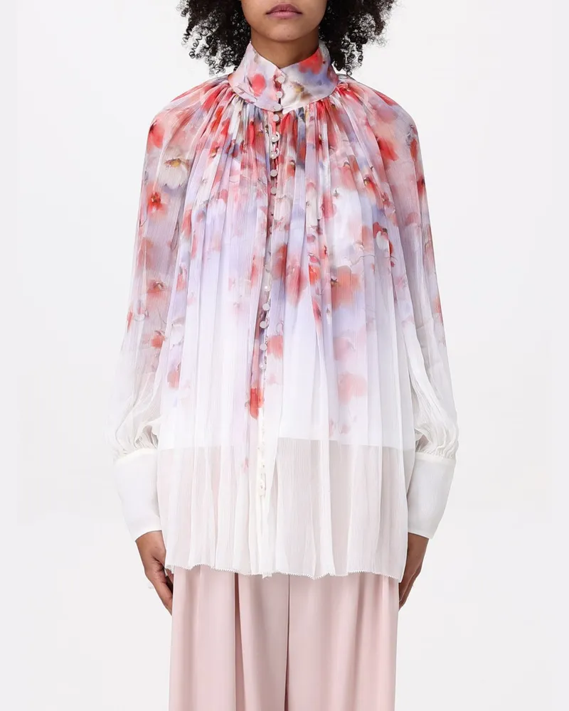 Zimmermann Hemdbluse damen Pink
