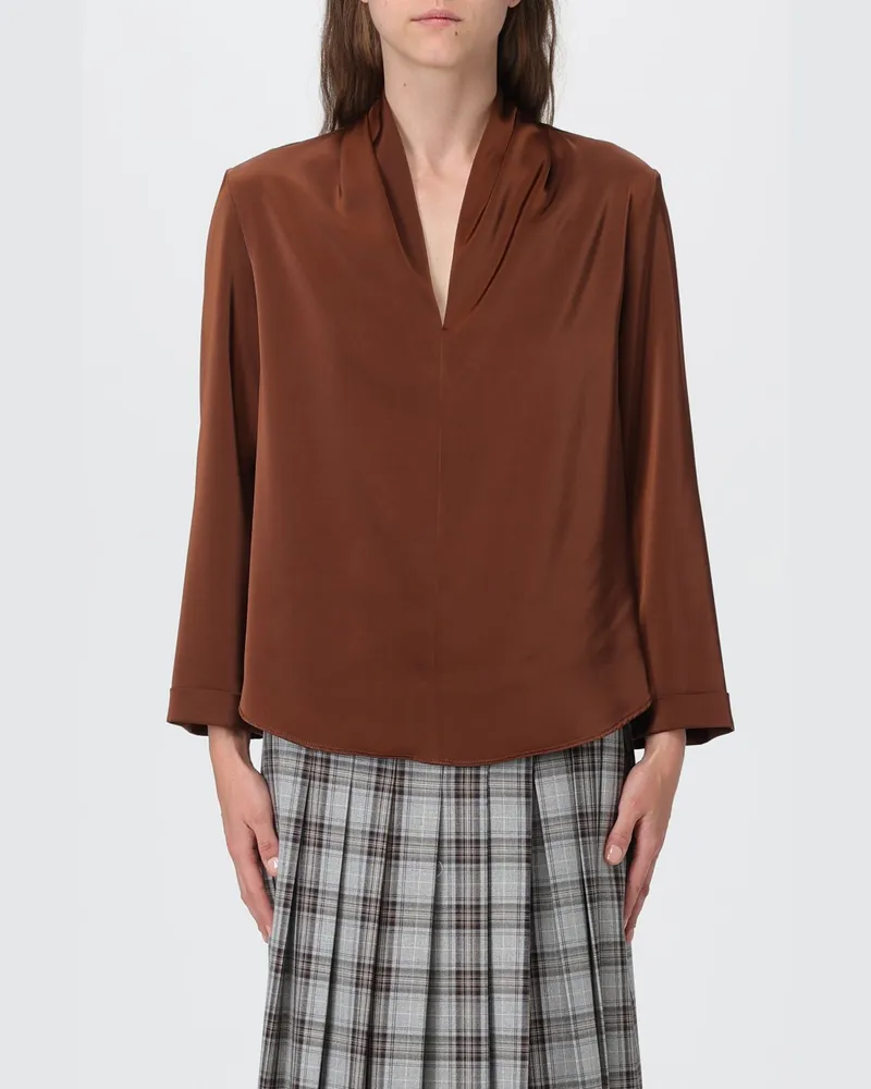 Hanita Top damen Braun
