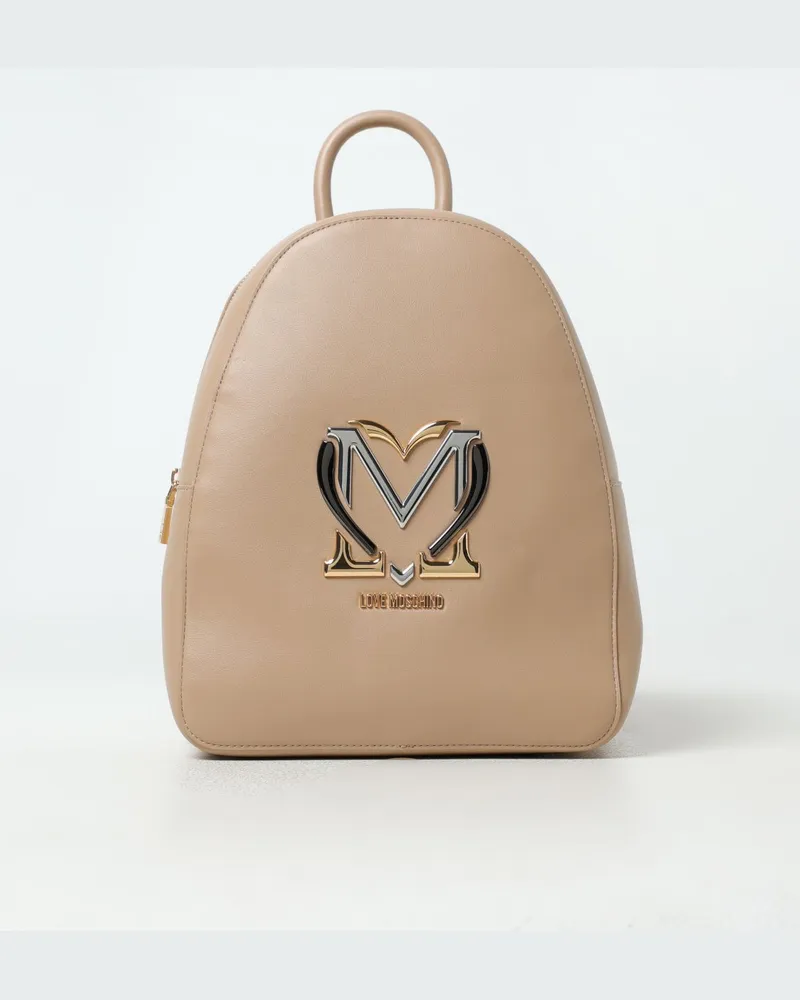 Moschino Rucksack damen Cream