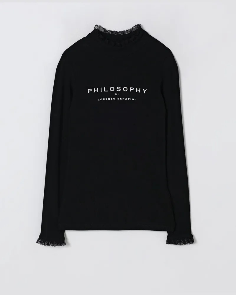 Philosophy Di Lorenzo Serafini Pullover kinder Schwarz