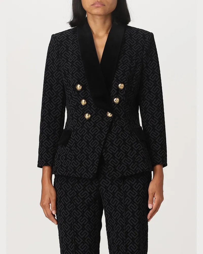 Elisabetta Franchi Blazer damen Schwarz