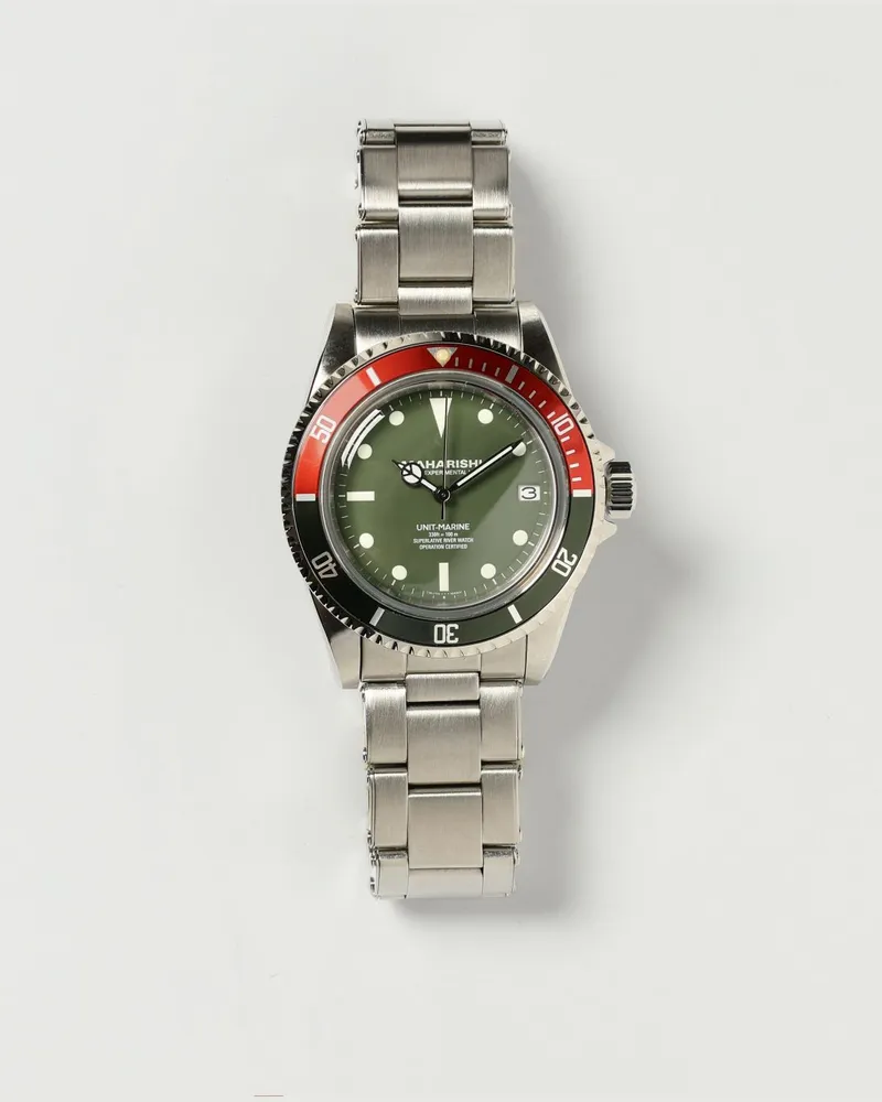 maharishi Uhr herren Silber