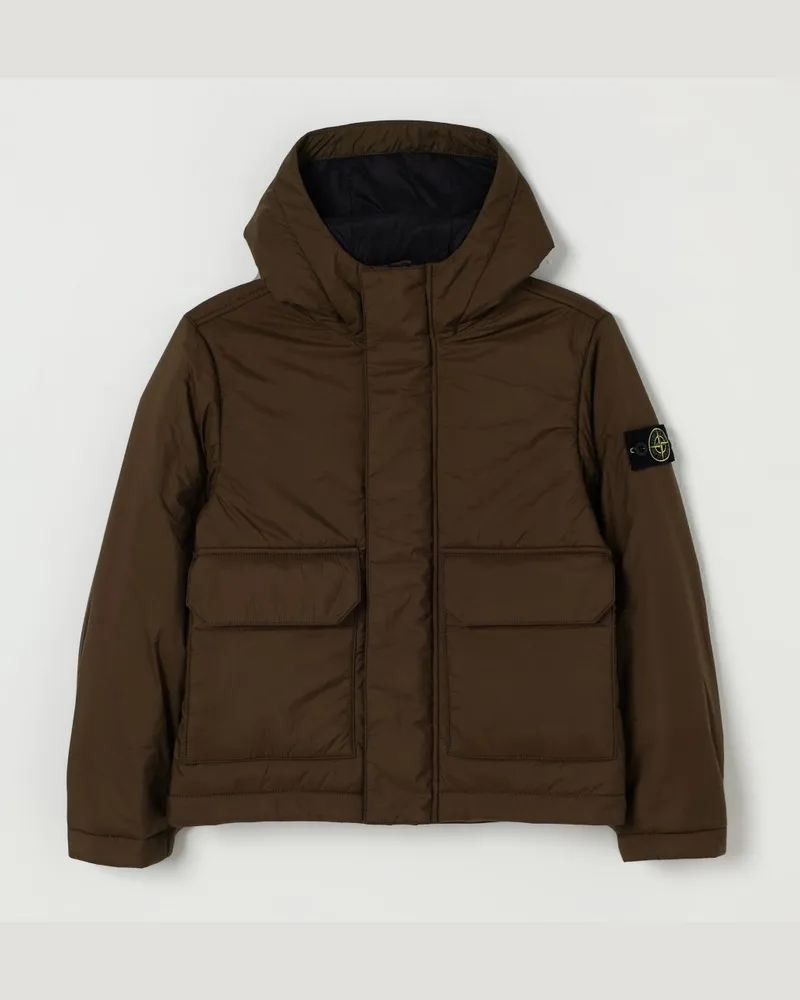 Stone Island Mntel kinder Grün