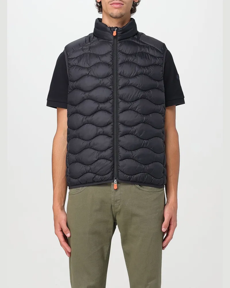 Save The Duck Weste herren Schwarz