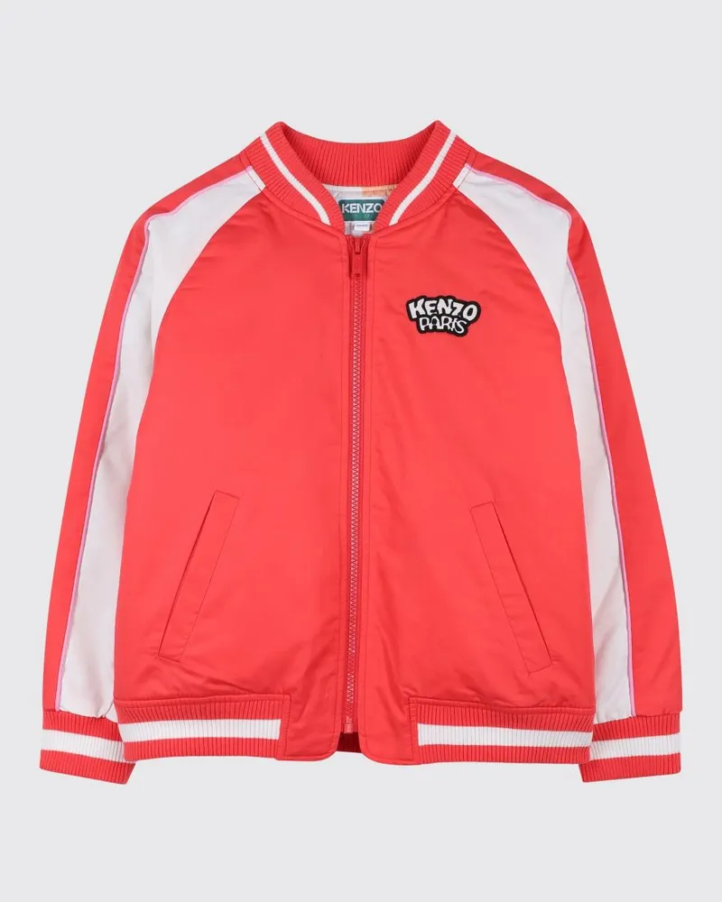 Kenzo Mantel kinder Rot