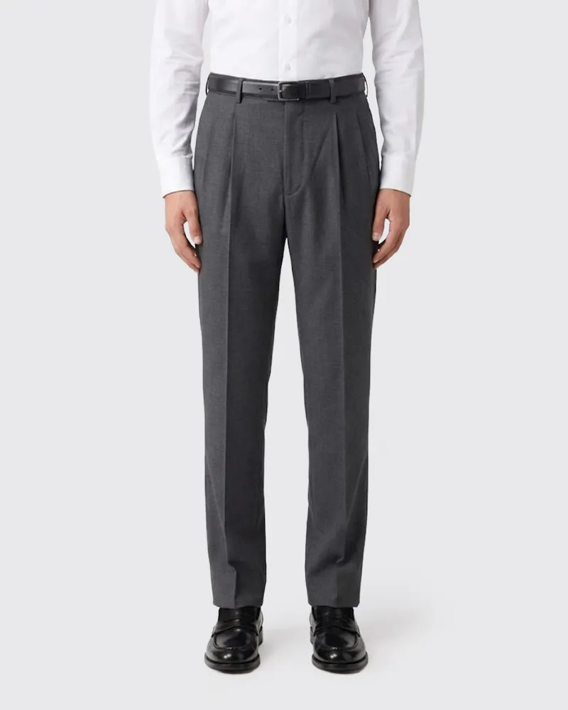 Jil Sander Woll-Maßhose Grau
